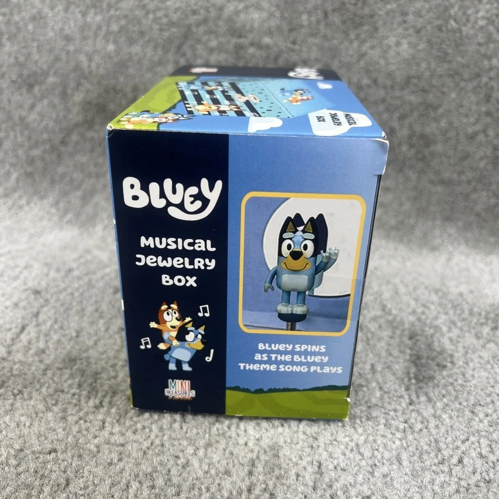 Bluey Musical Jewelry Box 3+ Mini Treasures Bluey Spins Bluey Theme Song Plays‎